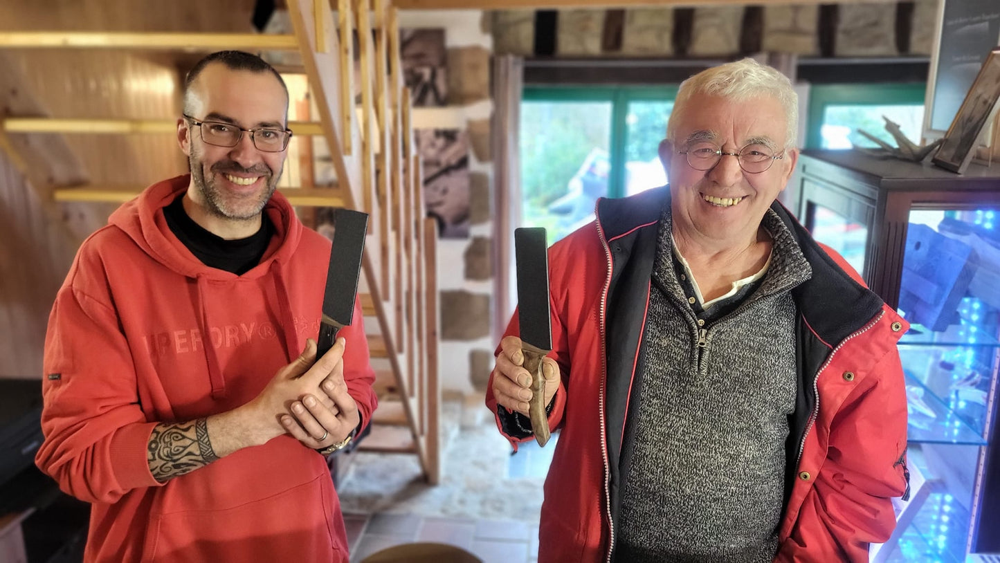 Montez votre couteau de cuisine