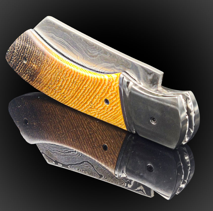LEVANT DAMAS CARBONE / ZIRCONIUM ET WENGE