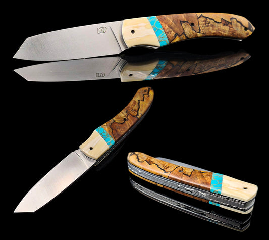 LEVANT INOX MA5 / PHACO TURQUOISE ET FILS D'OR HETRE ECHAUFFE