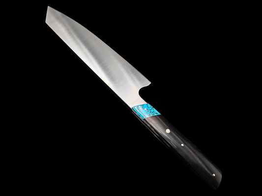 KIRITSUKE INOX / TURQUOISE ET EBENE