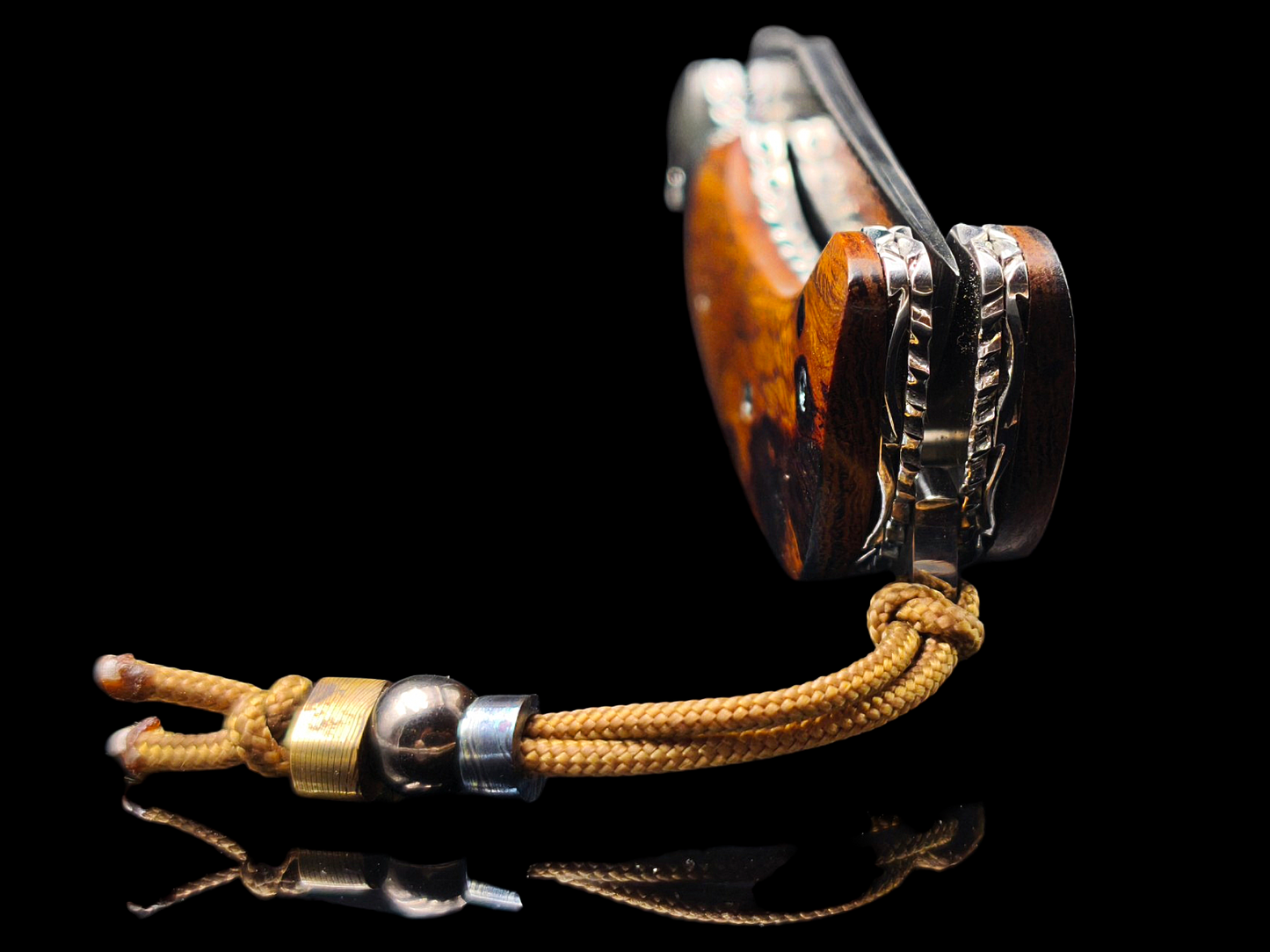 CORSAIRE / SUMINAGASHI VG10 / ZIRCONIUM ET LOUPE DE BOIS DE FER