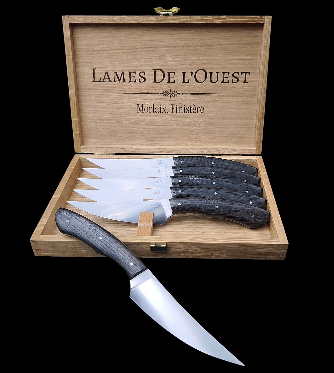 COFFRET 6 COUTEAUX DE TABLE MORTA