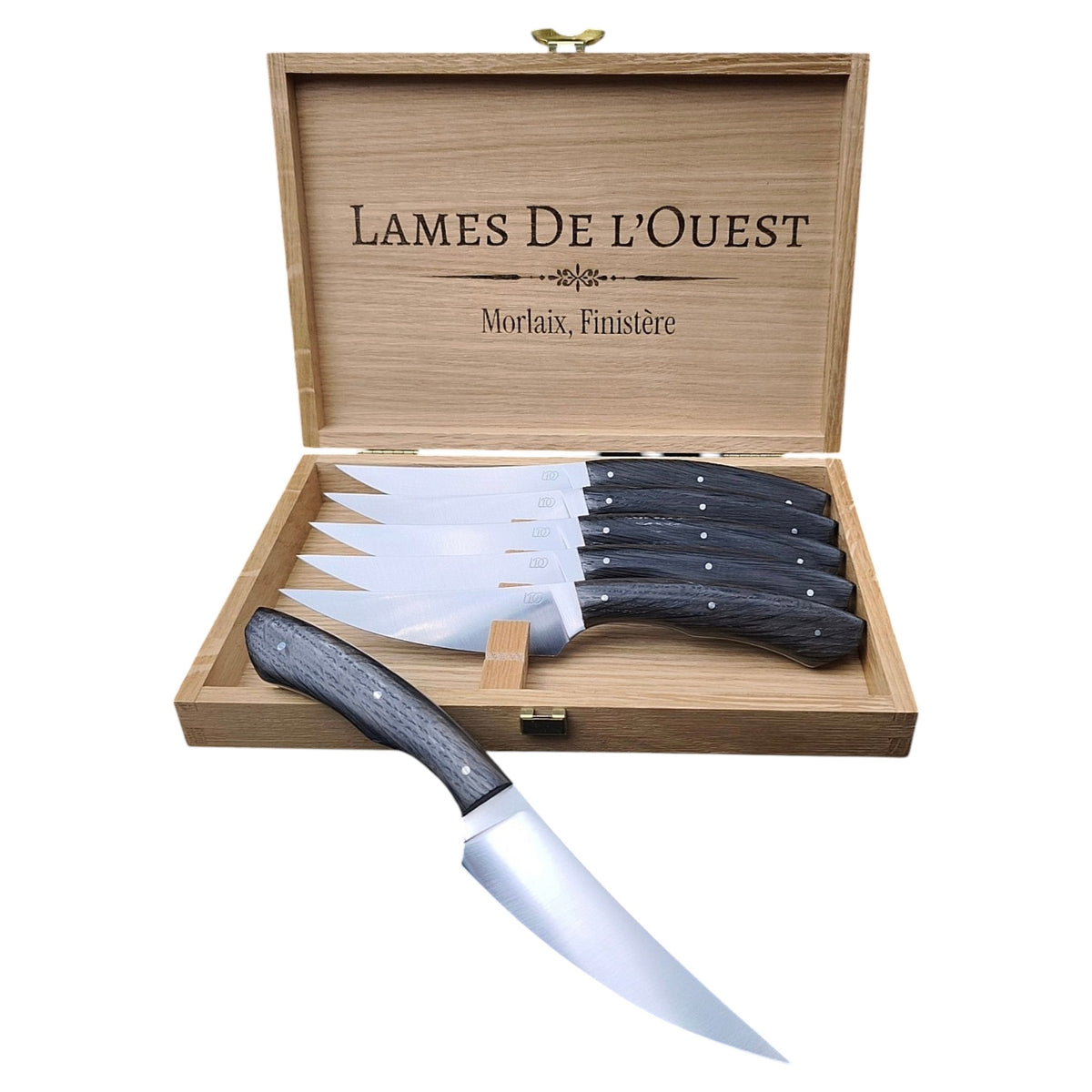 COFFRET 6 COUTEAUX DE TABLE MORTA