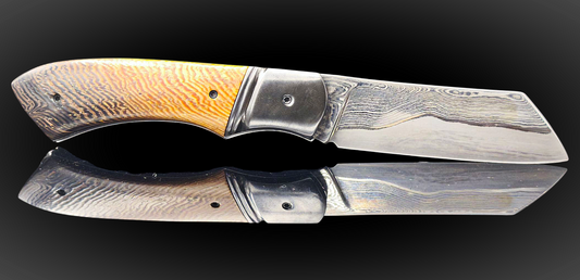LEVANT DAMAS CARBONE / ZIRCONIUM ET WENGE