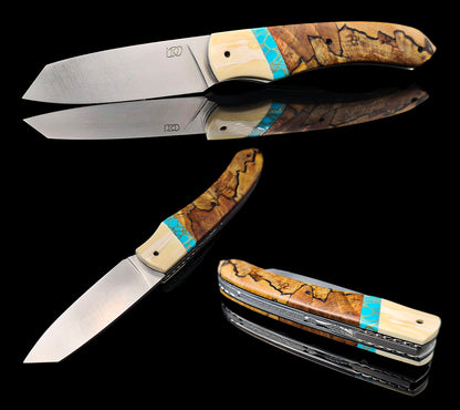 LEVANT INOX MA5 / PHACO TURQUOISE ET FILS D'OR HETRE ECHAUFFE