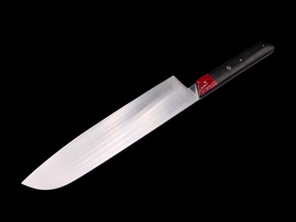SANTOKU INOX, EBENE ET JASPE AVEC FILS D'OR