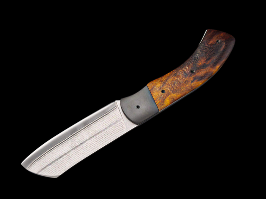 DADDY SUMINAGASHI / ZIRCONIUM ET BOIS DE FER