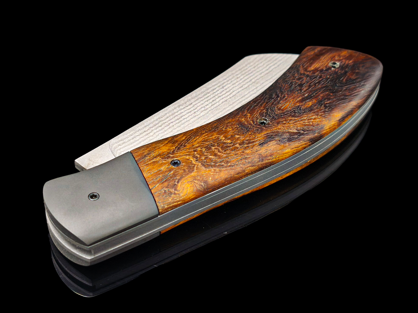 DADDY SUMINAGASHI / ZIRCONIUM ET BOIS DE FER