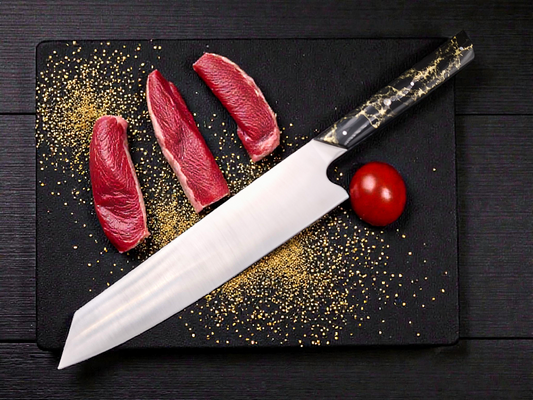 KIRISTUKE INOX / ONYX ET FILS D'OR