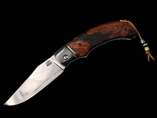 CORSAIRE / SUMINAGASHI VG10 / ZIRCONIUM ET LOUPE DE BOIS DE FER