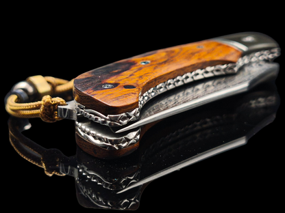 CORSAIRE / SUMINAGASHI VG10 / ZIRCONIUM ET LOUPE DE BOIS DE FER