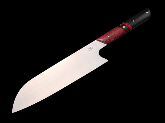 SANTOKU INOX, EBENE DU GABON ET ERABLE