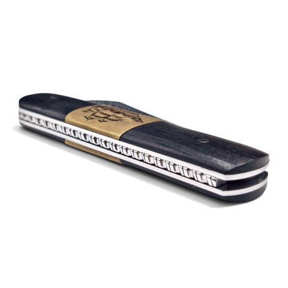LONDON DAMASTEEL / EBENE / MITRES LAITON