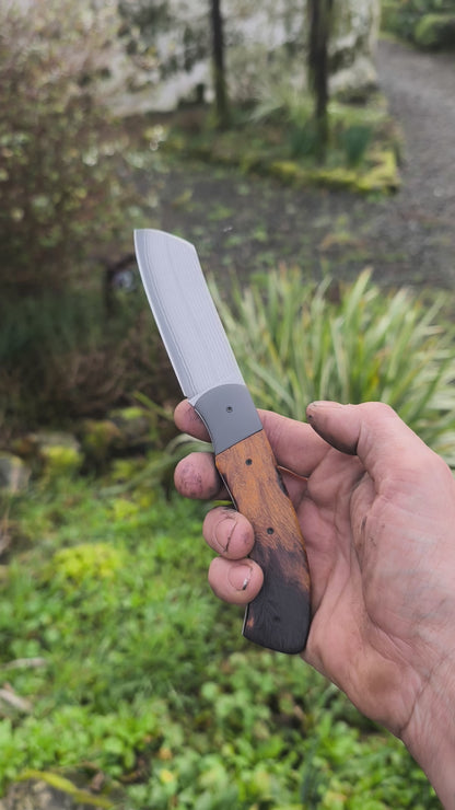 DADDY SUMINAGASHI / ZIRCONIUM ET BOIS DE FER